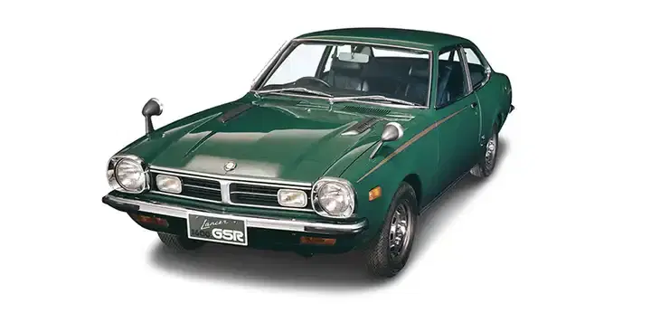 Se lanza el Lancer 1600 GSR, que domina el Rally Safari.