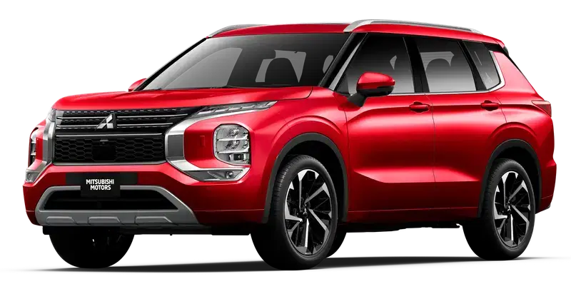 Mitsubishi Outlander en color Red Diamond